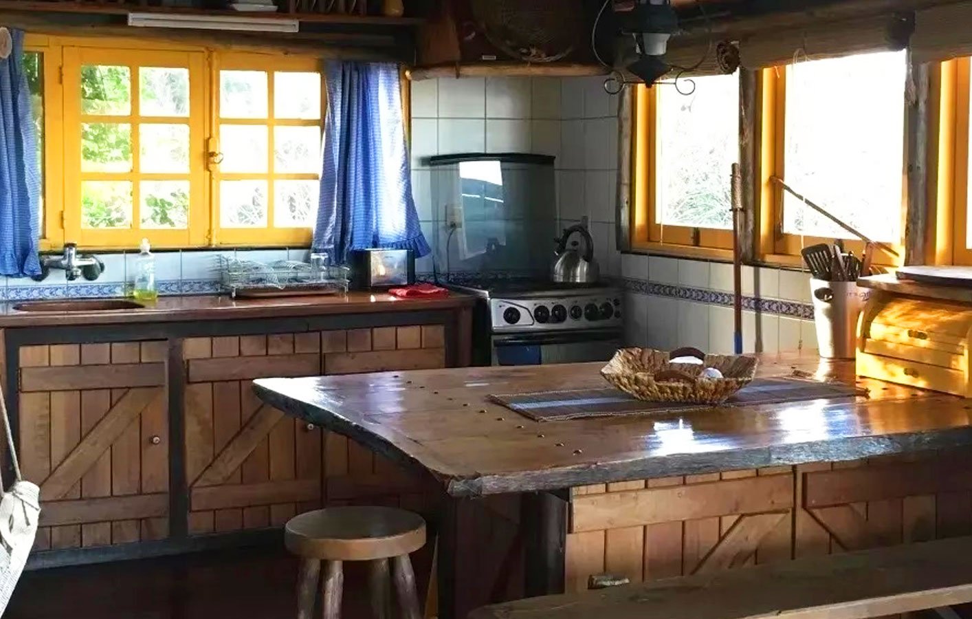 Cabaña frente al mar en Las Flores