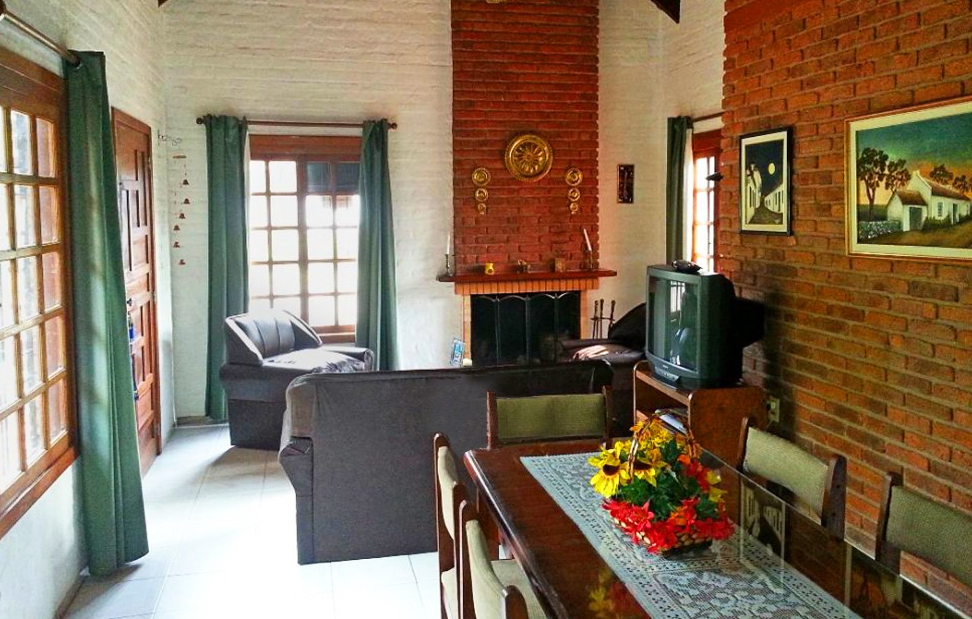 Amplio Chalet en Piriapolis para 9 personas